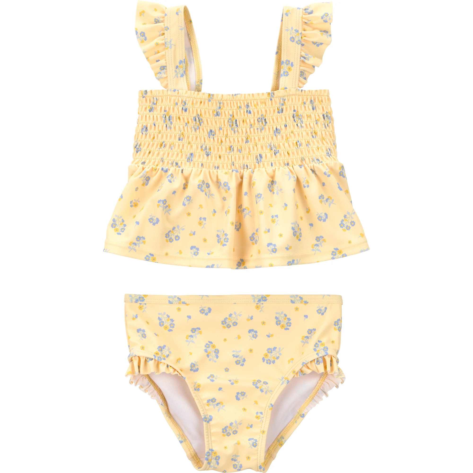 Carter's Child of Mine Toddler Girl Tankini Swimsuit Set, 2-Piece, Sizes 12M-5T | Walmart (US)