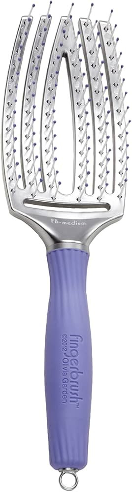Olivia Garden FingerBrush Scalp-Hugging & Vented Paddle Hair Brush | Amazon (US)