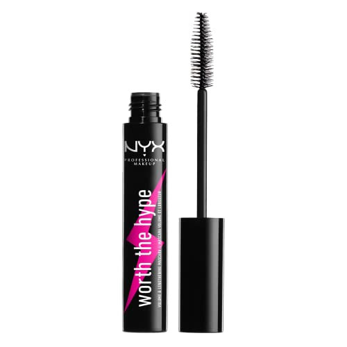 NYX Professional Makeup Mascara Worth the Hype, Volumizzante e allungante, Scovolino a punta per ... | Amazon (IT)