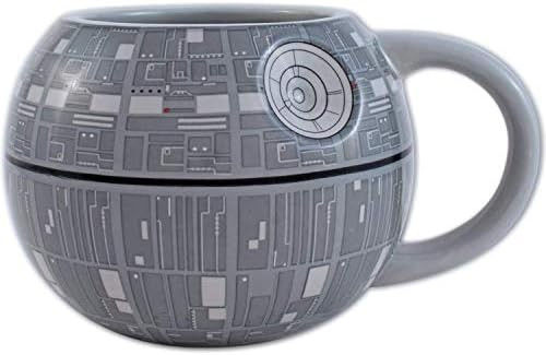 Star Wars SV9195 Death Star 3D Sculpted Ceramic Mug, 20 oz | Amazon (CA)