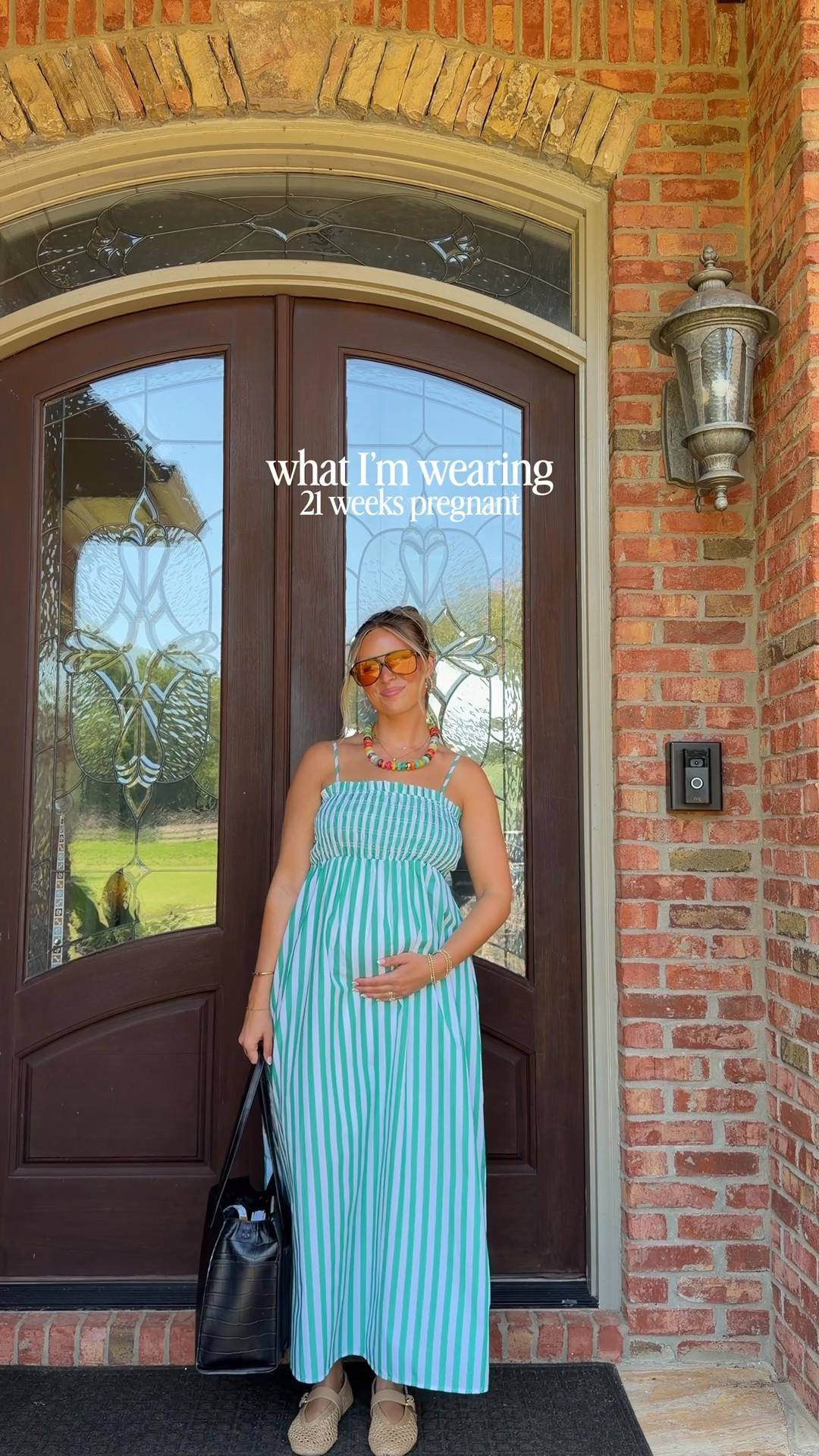 What I’m wearing 21 weeks pregnant✨🤰 Dress is $40 & you wouldn’t have any idea that this is maternity! Love that it will grow with the bump👏

#LTKmomlife #LTKBaby #LTKBump
