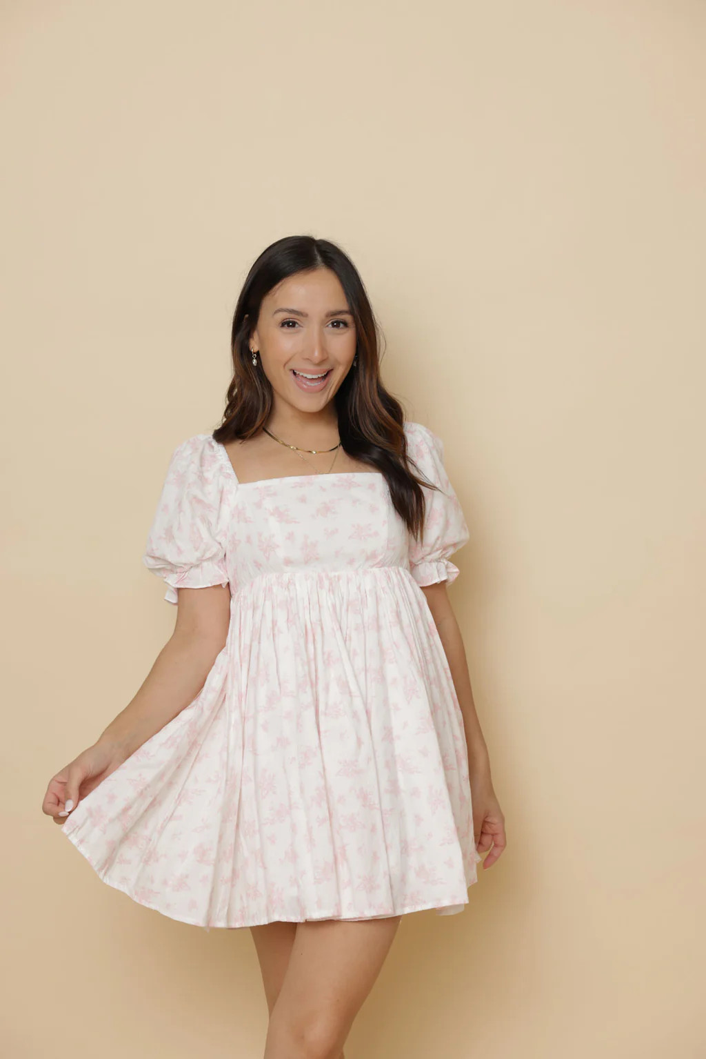 Hey Buttercup Pink Floral Dress | Aria Rose