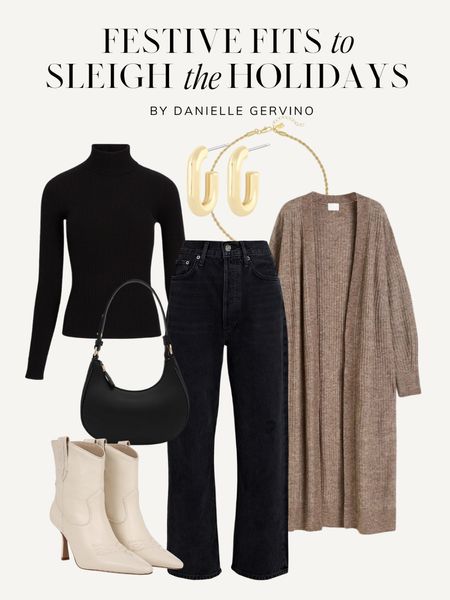 Holiday outfit idea // ELEVATED CASUAL

Holiday outfits, holiday party outfit, festive outfit, winter outfit, winter outfit idea, date night outfit, Western Boots

#LTKSeasonal #LTKHoliday #LTKstyletip