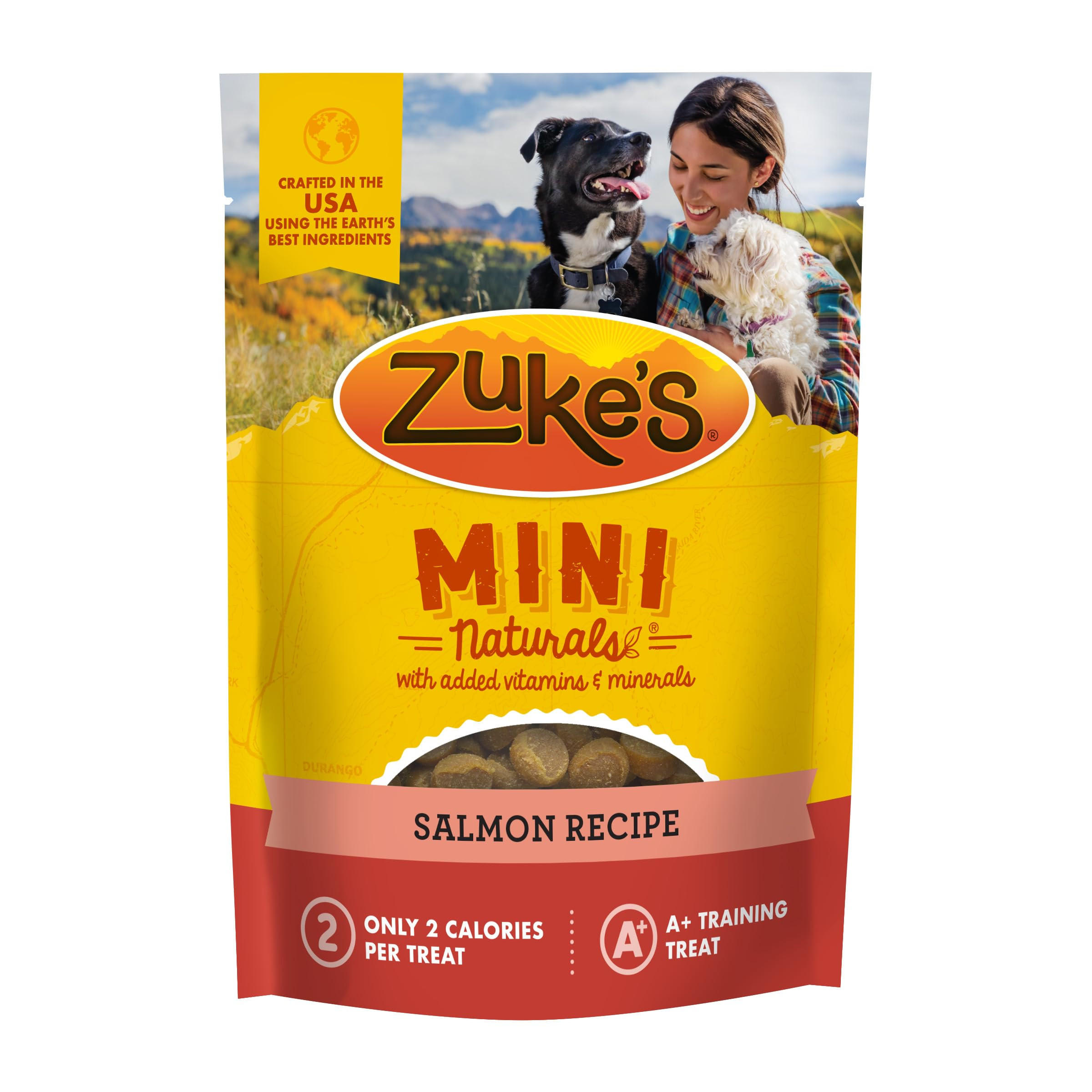 Zuke’s Mini Naturals Dog Training Treats for Dogs, Pet Treats made with Real Salmon, 16 oz. Res... | Amazon (US)
