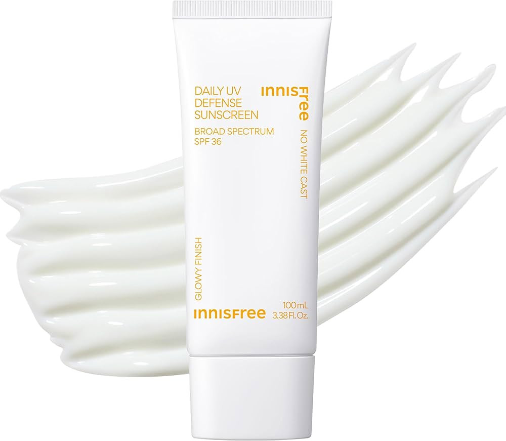 Innisfree Daily UV Defense SPF 36 – Korean Face Sunscreen, Invisible Finish, Broad Spectrum, No... | Amazon (US)