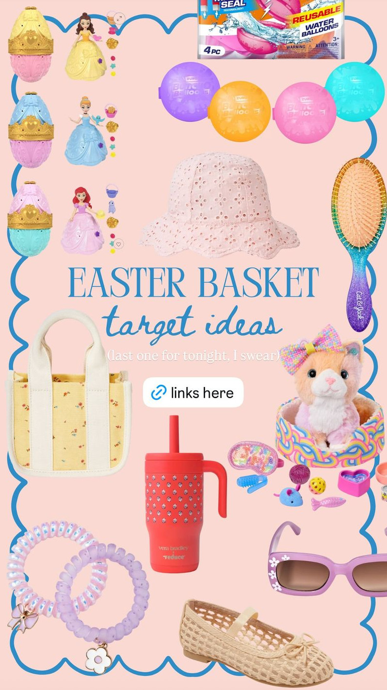Easter is coming up quick and here are some ideas to stock your little girl's basket, all from Target!  

 #LTKmomlife #LTKSeasonal #LTKKids