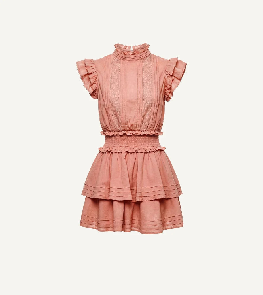 Versailles Mini Dress | Rose Tan | Cleobella