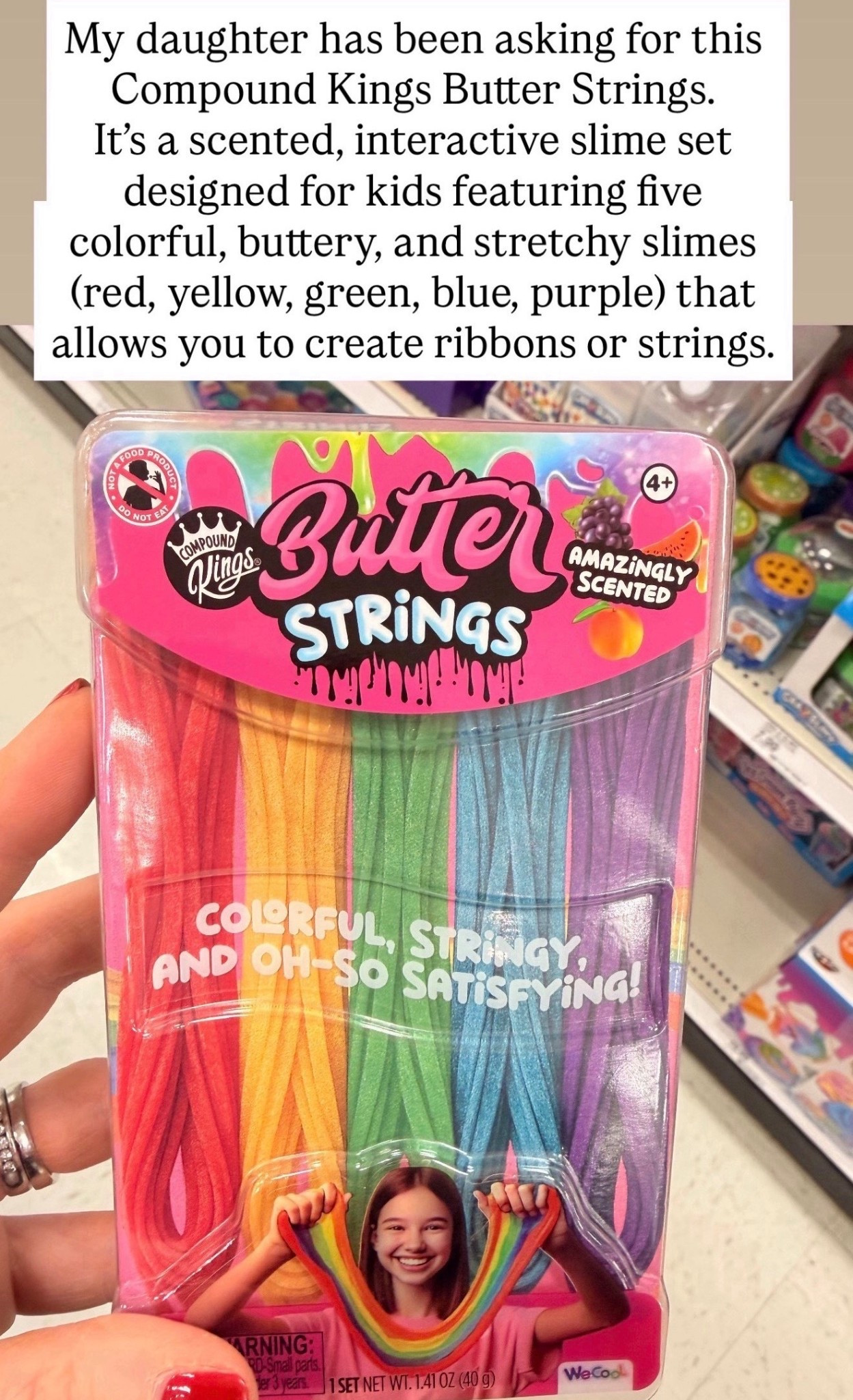 Butter strings slime 

#LTKKids