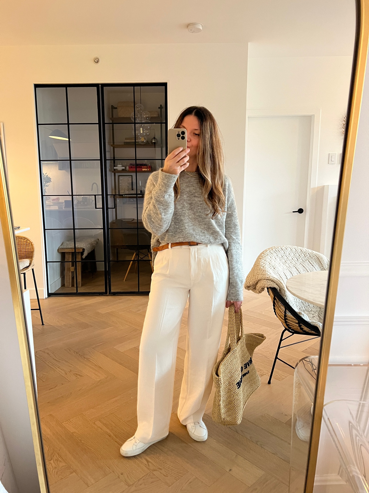 Sunday casual look. Hope you are having a great weekend! Next week I am off to France on vacation, can’t wait for some warmer sunny weather! ☀️🌷

Knit: Sezane
Pants: Aritzia
Belt: JCrew
Bag: YSL
Sneakers: Common Projects

#LTKSeasonal #LTKstyletip #LTKfit