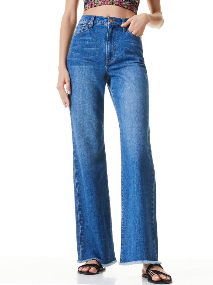 FABULOUS 70S BOOTCUT JEAN | Alice + Olivia