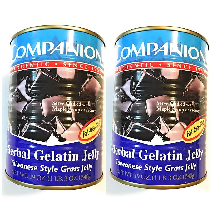 Companion Herbal Gelatin Jelly 19 Oz(2 Pack)爽滑凉粉仙草 | Amazon (US)