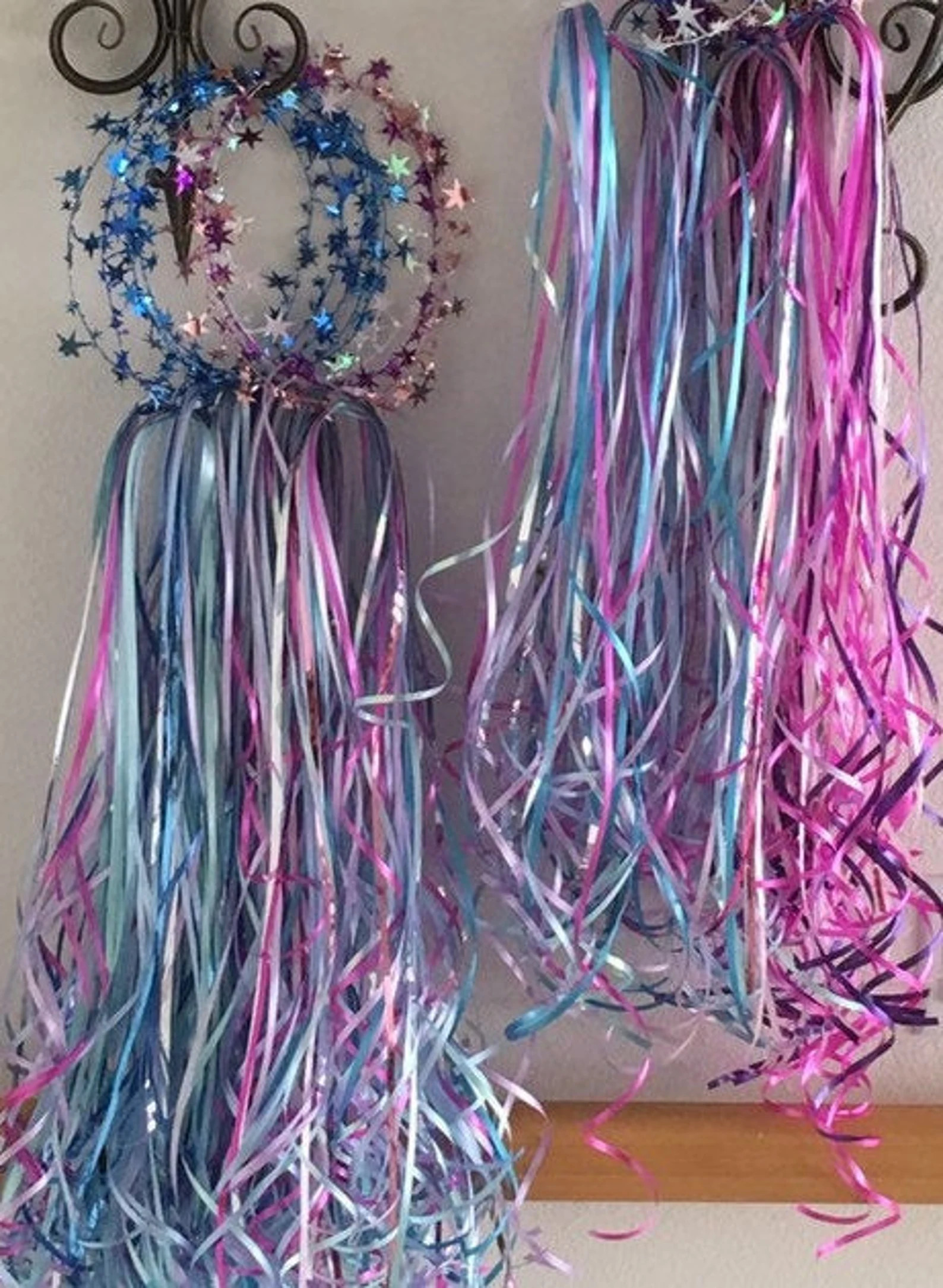 Mermaid Collection, Adjustable, Pink, Blue, and Lavender Tones. | Etsy (US)