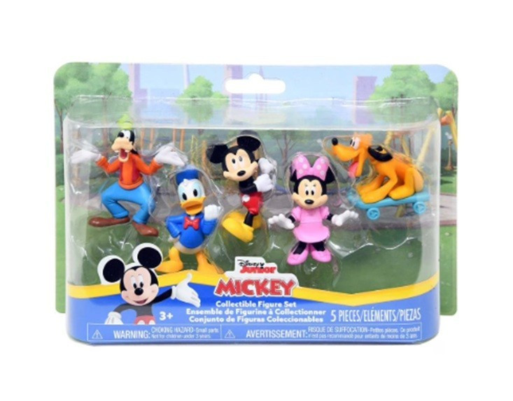 Disney Mickey Mouse 5-Pack Figures: Mickey, Minnie, Goofy, Donald & Pluto - New | eBay | eBay US