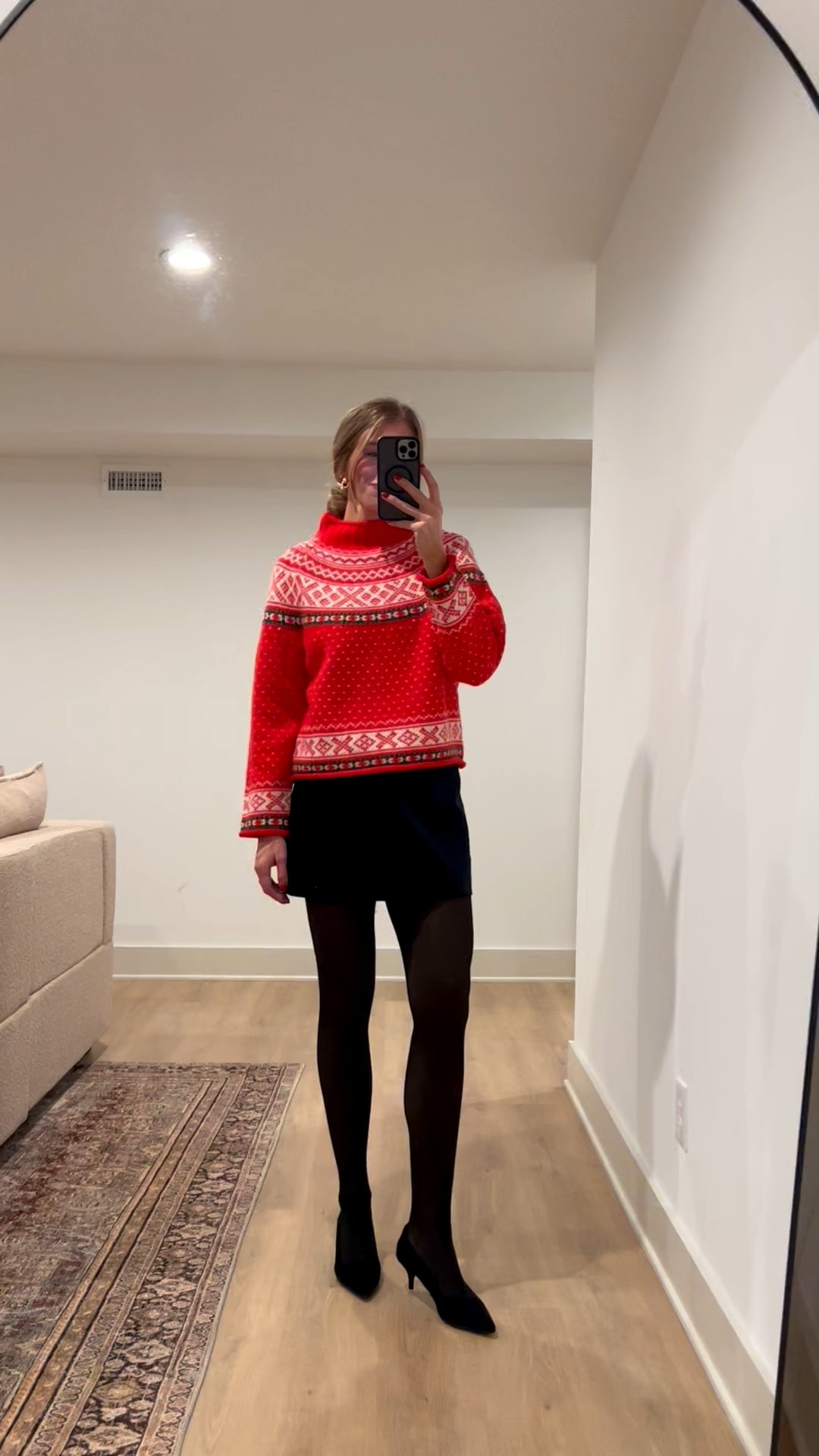 Holiday Outfits Ideas that are 90’s inspired! 
Wearing medium in all tops (my true size for my height) Except small in turtleneck slim fit tops.
Denim button up runs oversized
Sized down to 4 in velvet skirt
Sized up to medium in velvet shorts for bump
“Hose” are really fleece lined leggings that come in talls! Not see through and super warm. 
Jeans run tts (27X34)
Medium tall in black leggings to fit bump



Holiday outfits, tall girl friendly, bump friendly, tall sizes, maternity style, Christmas party outfits, ugly Christmas sweater, Aritzia, j crew, Athleta

#LTKSeasonal #LTKTall #LTKHoliday