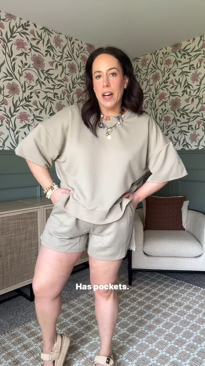 Amazon travel set for your next vacation! Wearing size XXL in this brown set! 

#LTKActive #LTKFindsUnder50 #LTKMidsize