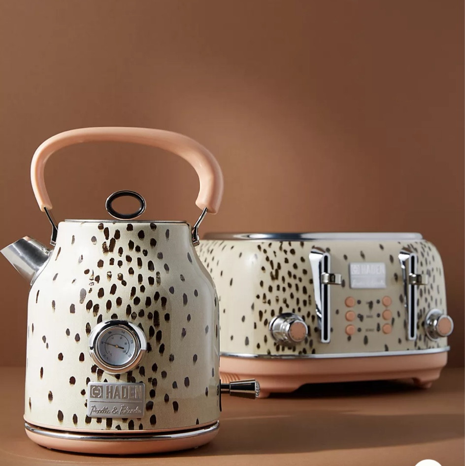 Cutest little retro set of toaster and tea kettle (available in other styles and colors) from Anthropologie. 

#BridalRegistry #Retro #Anthropologie #Home 

#LTKhome #LTKwedding #LTKxAnthro