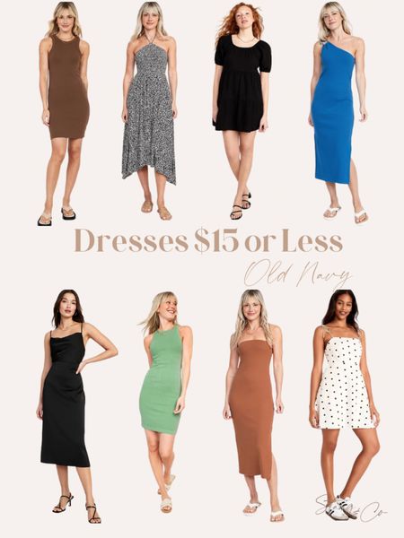 Old Navy is offering 50% off of everything, including this great selection of dresses that are under $15!

Tee shirt dress - one shoulder - mini dress - maxi dress - beach cover up - spaghetti straps - floral dress

#LTKSeasonal #LTKunder50 #LTKsalealert