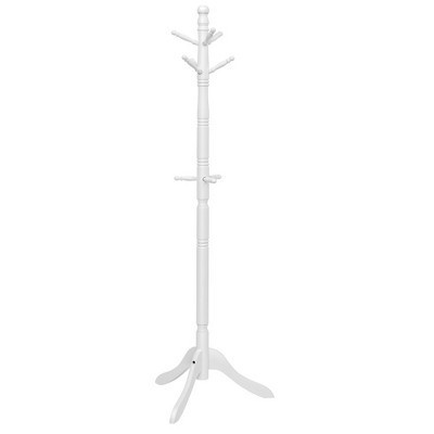 Coat Rack, Solid Wood Coat Stand White | Target