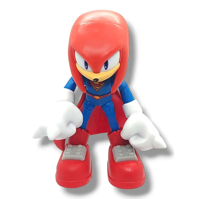 Sonic The Hedgehog Mystery Heroes Series 2 Knuckles as Superman Minifigure | Walmart (US)