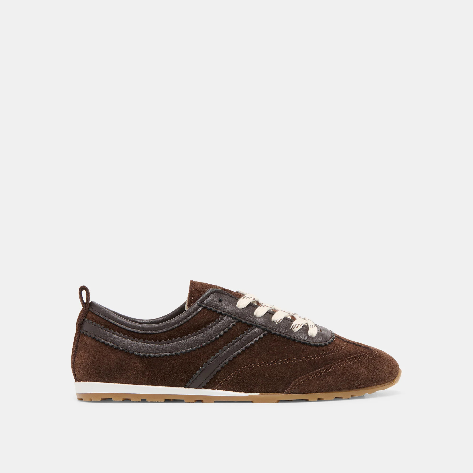 Viper Sneakers Dk Brown Suede | DolceVita.com