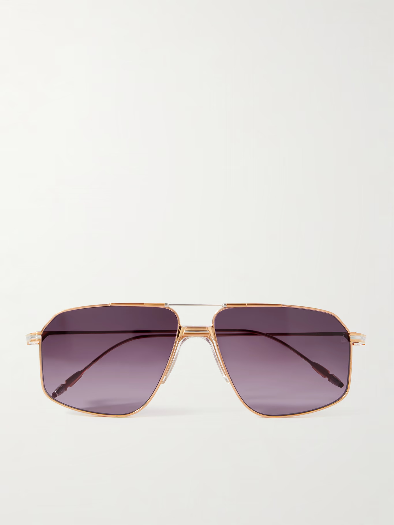 Jagger Aviator-Style Gold- and Silver-Tone Sunglasses | Mr Porter (US & CA)