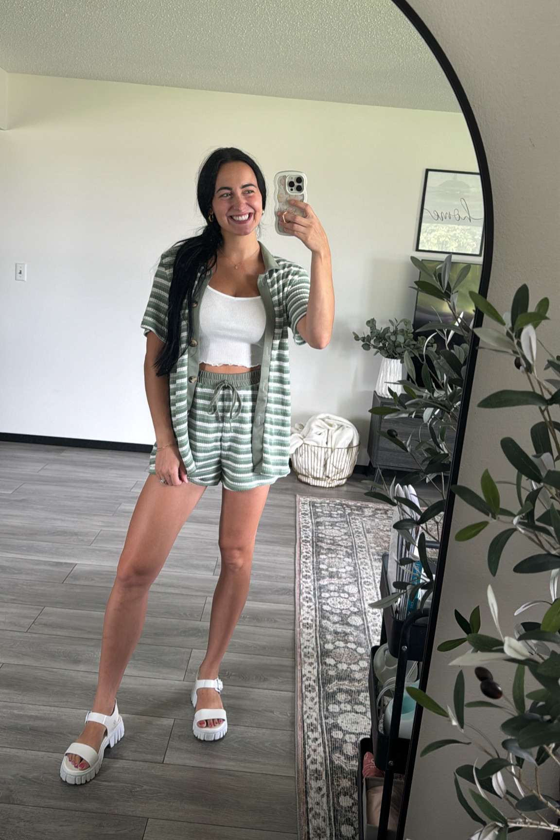 Shein fit — loving 2 piece sets for postpartum! Makes me feel so put together! 

#LTKStyleTip #LTKShoeCrush #LTKBump