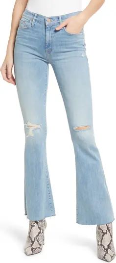 The Weekend Fray Hem Bootcut Jeans | Nordstrom