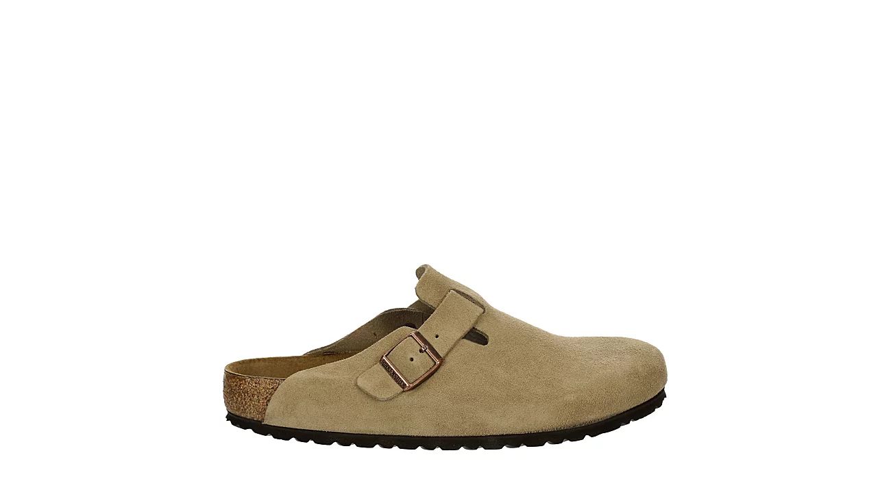 Birkenstock Mens Boston Clog - Taupe | Rack Room Shoes