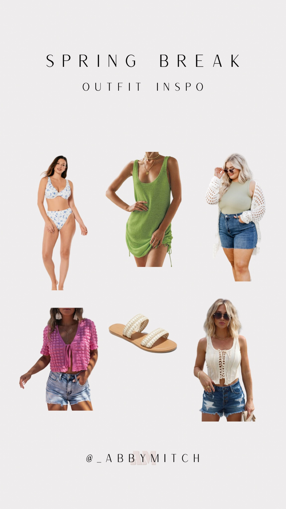 Spring break. Spring break style. Spring break outfits. Spring break clothes. Spring break fashion. Spring break inspo. Summer fashion. Summer clothes. Summer outfits. Summer outfit inspo. Spring break outfits inspo. Amazon finds. Vici dolls. Pink Lily. Hollister. Curve love bikini. Curve love. Curvy girls. Mid size fashion. Swim suits for mid size girls. Mid size swim suits. Mid size bikini  

#LTKFestival #LTKfit #LTKswim