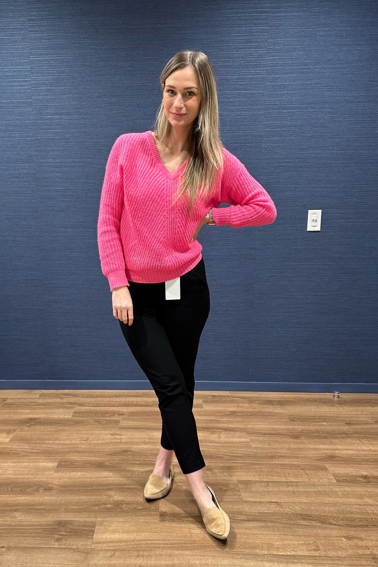 Back to work!! 
In the process of figuring out what in my closet still fits and adjusting to my new postpartum body shape. While my weight is almost the same as pre pregnancy my body feels much different so I’m having to adjust and figure out what makes me feel good now. 


I did find the best post partum work pants!! Tons of stretch and help hide the parts I’m still a bit uncomfortable with 

#LTKstyletip #LTKfamily #LTKworkwear