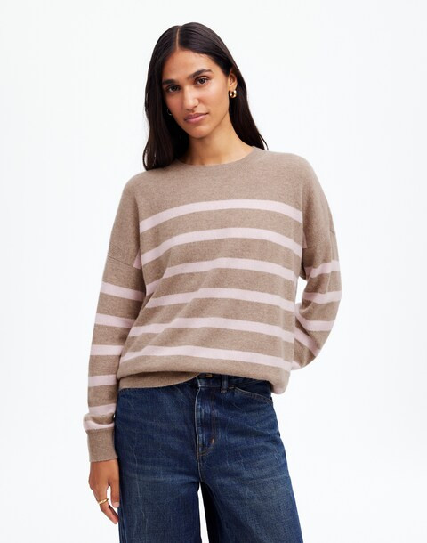 Cashmere Relaxed Crewneck Sweater | Madewell | Madewell