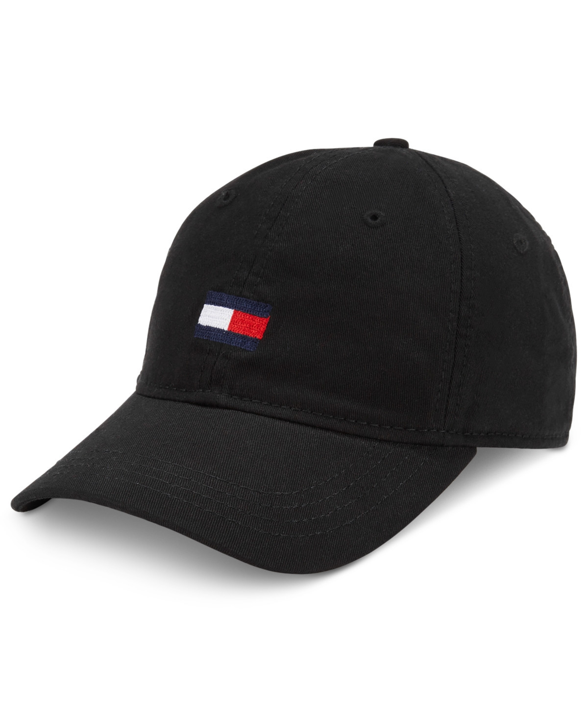 Tommy Hilfiger Men's Embroidered Ardin Cap - TH Deep Black | Macy's