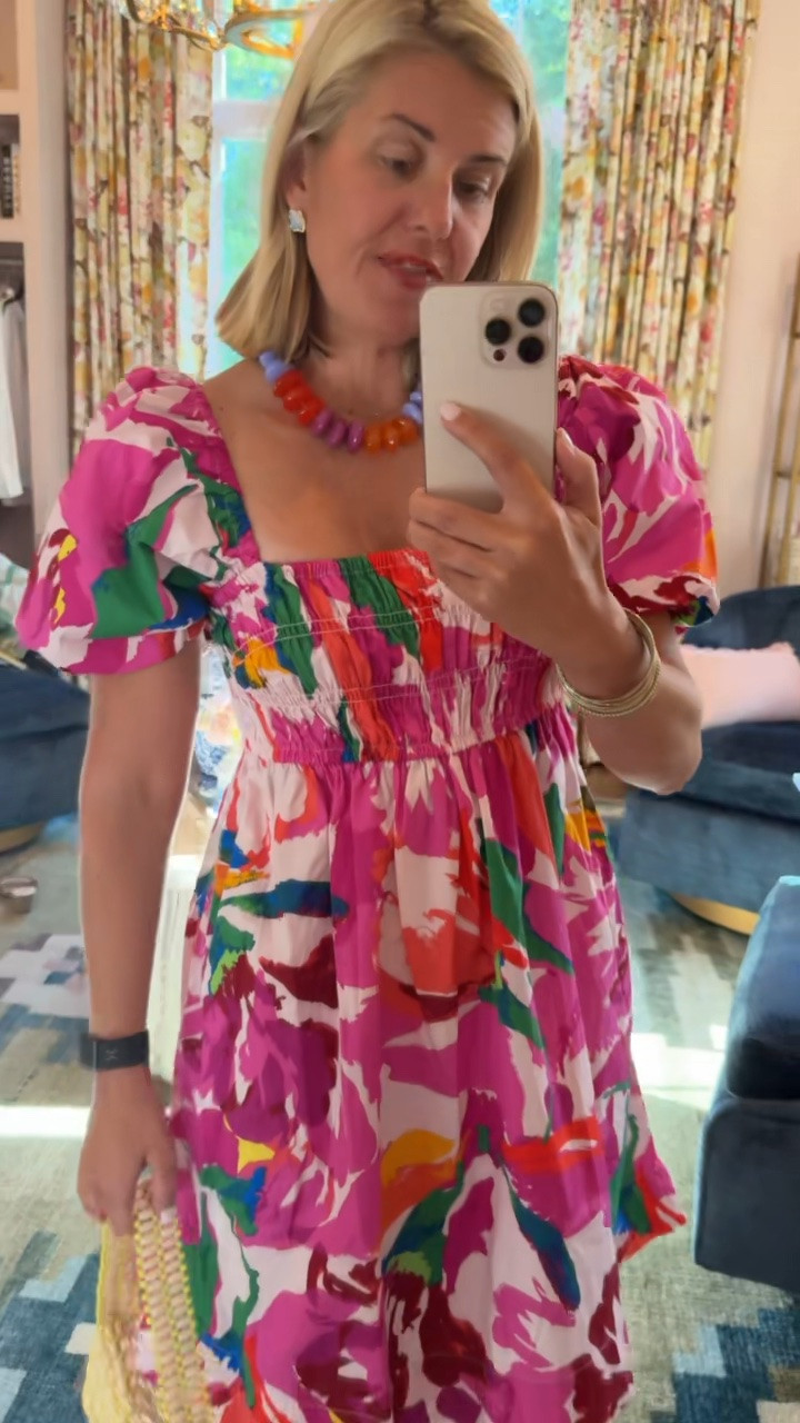 Ok fabulousness coming from Wally World! Such a pretty dress with puff sleeves, pockets, and nice silhouette. I’m wearing a size small and 8 sandal. 

#LTKdayinmylife #LTKootd #LTKmomlife