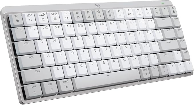 Logitech MX Mechanical Mini for Mac Wireless Illuminated Keyboard, Low-Profile Switches, Tactile ... | Amazon (US)