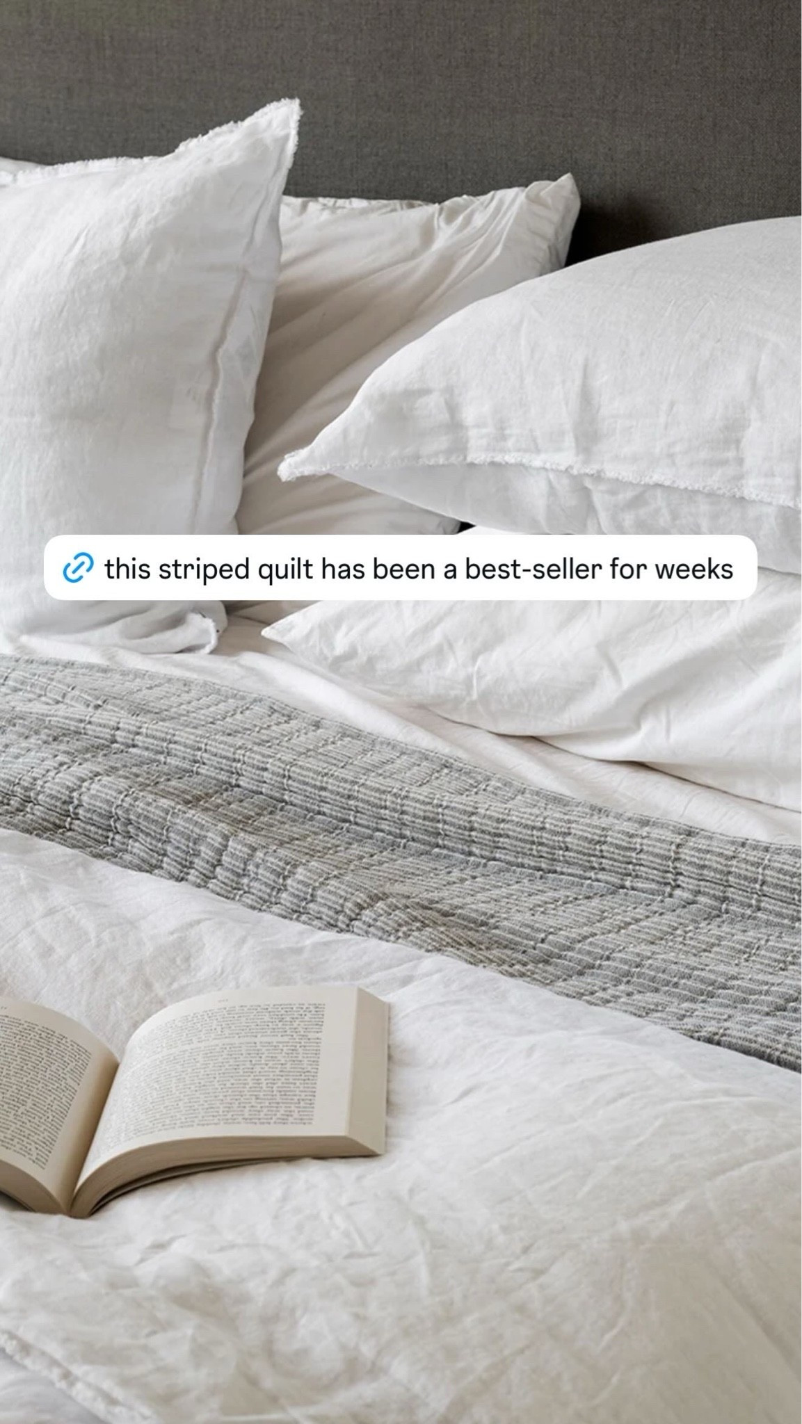 This striped quilt has been a best-seller for weeks! Love the texture and subtle color that it brings to a bedroom. Linking it along with other fall quilts and coverlets that I’m loving!!

#LTKHome #LTKSeasonal #LTKmorningroutine