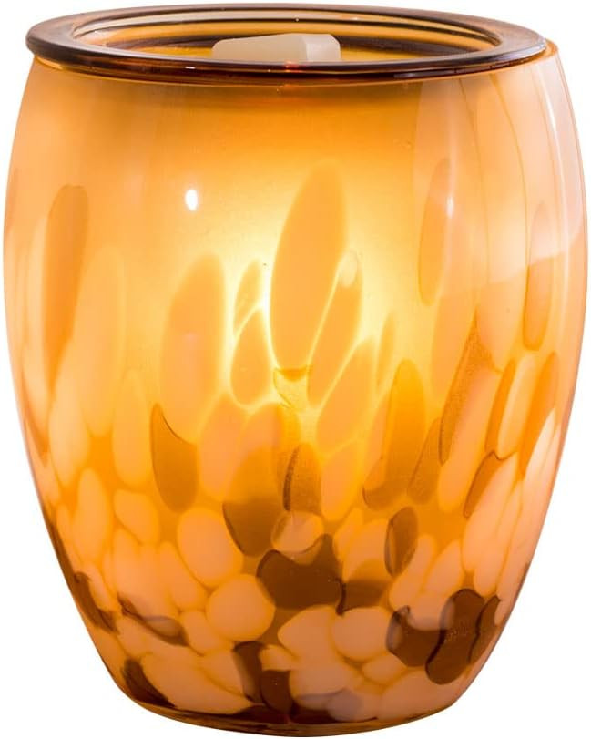 Scentsationals Wax Melt Warmer, for Scented Wax Melts - Art Glass Collection Christia - Fragrance... | Amazon (US)