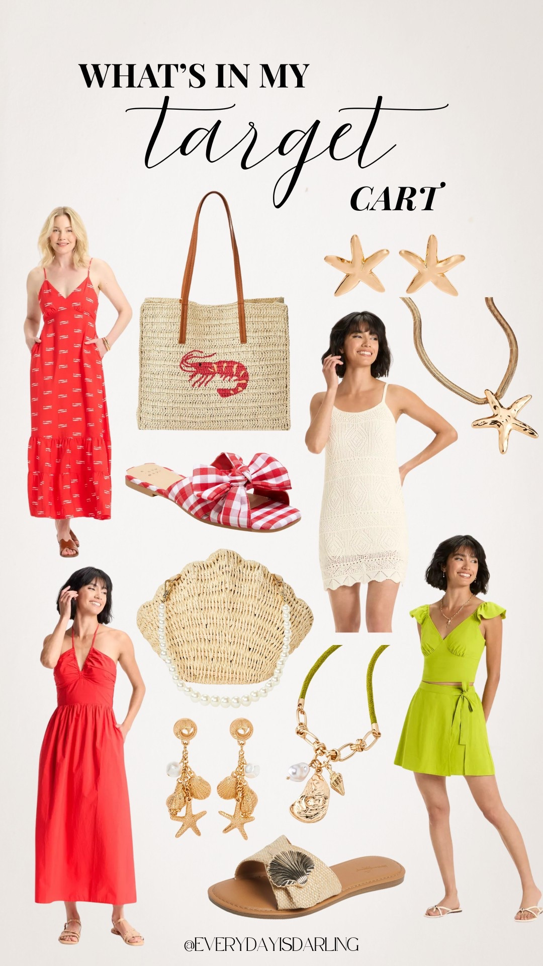 Summer mode: activated. These Target finds are vacation-ready and too cute to gatekeep—plus, select styles are 30% off! Run, don’t walk. 🦞✨☀️ #TargetStyle #LTKSpring #LTKSale #EverydayIsDarling

#LTKFindsUnder100 #LTKSaleAlert #LTKSeasonal