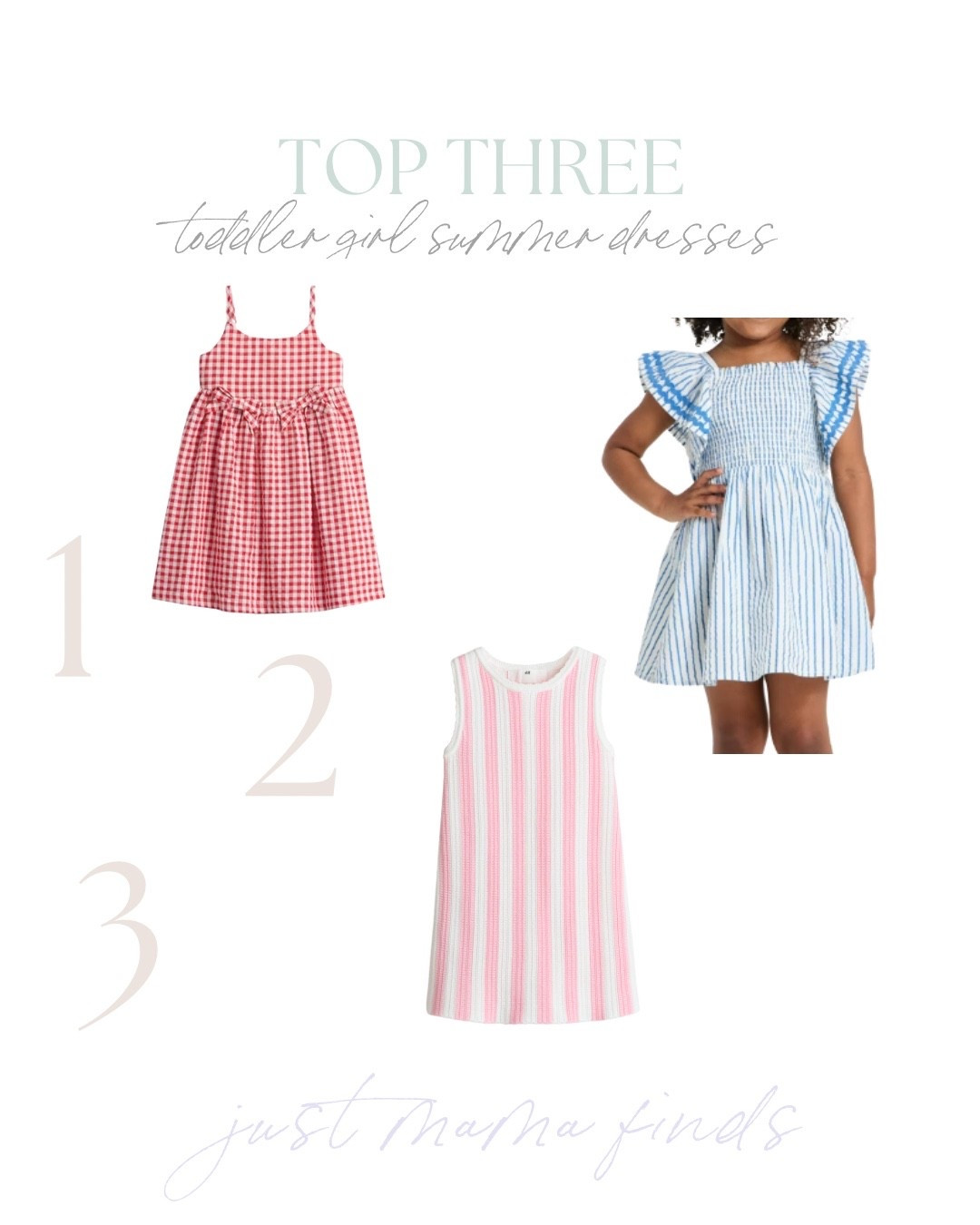 Top 3 toddler girl summer dresses 

#LTKBaby #LTKU #LTKKids
