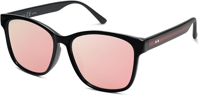 SOJOS Polairzed Sunglasses Womens Mens Trendy Square Shades SJ2203 | Amazon (US)