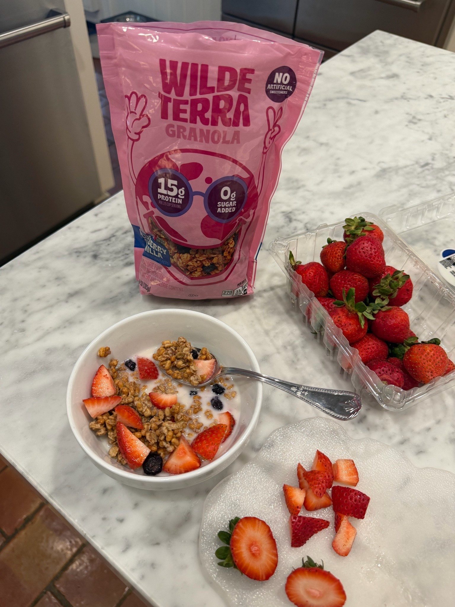 #ad We’re eatin’ good over here these days 😮‍💨🍓

& we’re keeping our pantry stocked with all of the essentials like this @wildeterra_granola that’s become a staple in my daily routine as it’s the yummiest way to fuel up with whole grain oats, 15g of protein, no added sugar*, & more🫐.

Find all of these tasty flavors at your local @target now - linked on my @shop.ltk now!

xx #goodnesswithg #targetpartner #wildeterragranola #liketkit

*not a low calorie food. See nutrition information for sugar, fat, saturated fat, and calorie content.