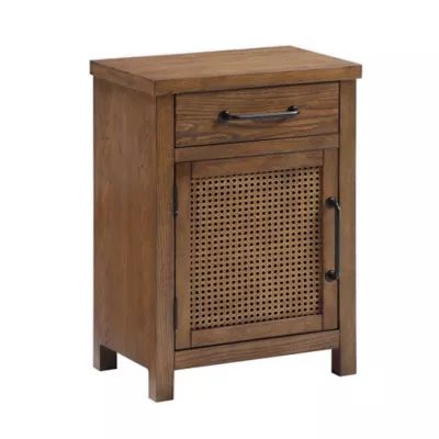 Bee & Willow™ Cane Storage Cabinet in Walnut | Bed Bath and Beyond Canada | Bed Bath & Beyond Canada