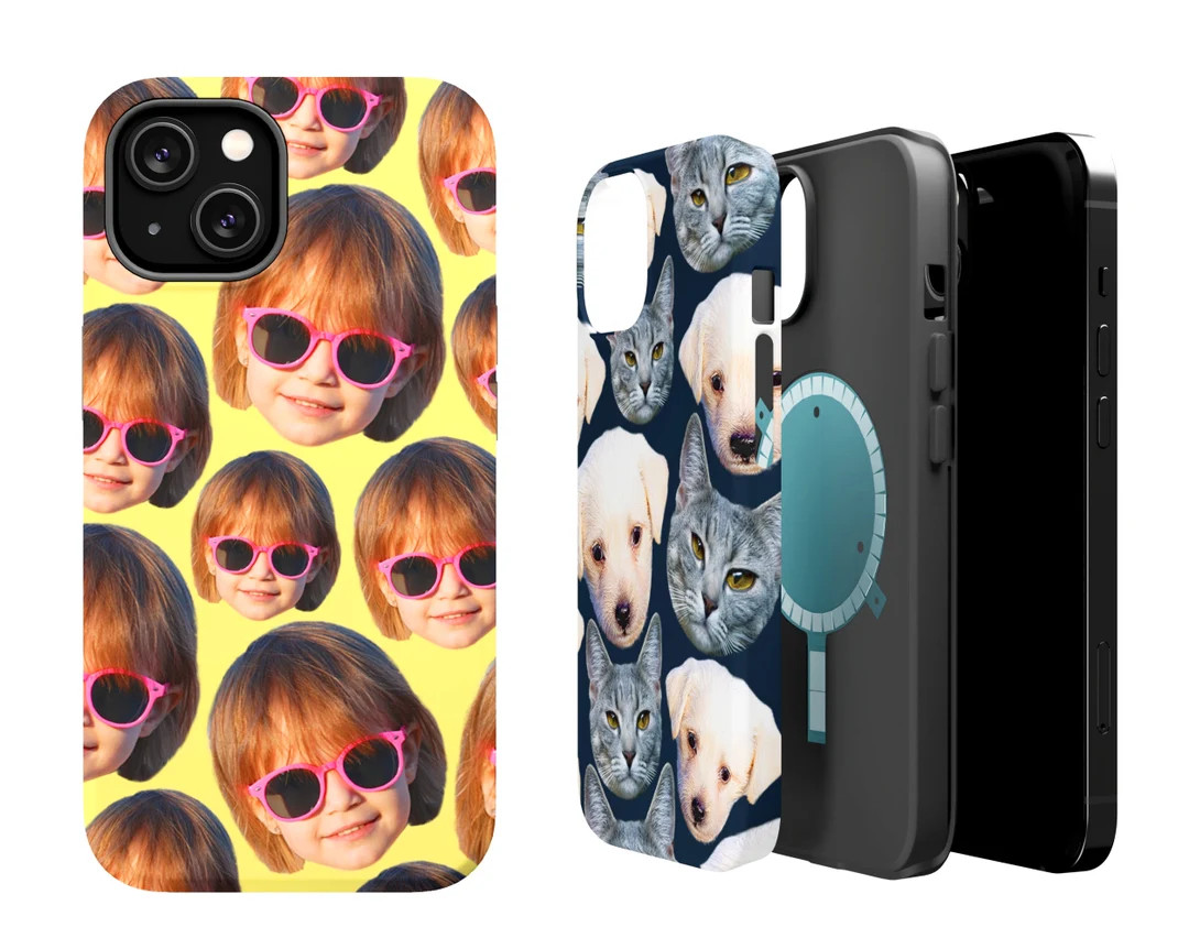 Personalized MagSafe iPhone Case Baby Picture Pet Face - Baby Shower Gift - Gifts For Her - Gift ... | Etsy (US)