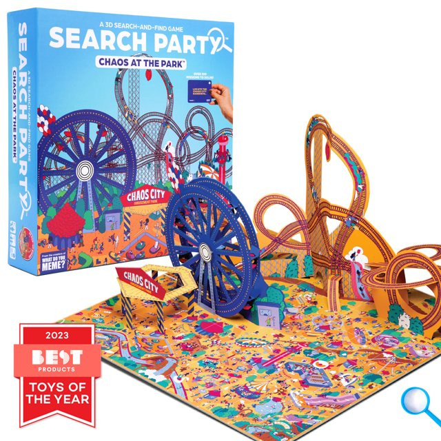 Search Party: Chaos at the Park — a Hands-on Mystery Search and Find Game for Kids and Families... | Walmart (US)