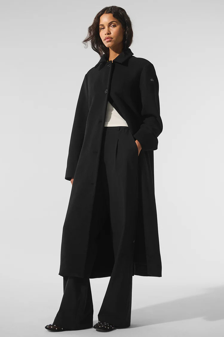 Wool Metro Long Coat | Alo Yoga (US)