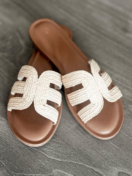 Amazon Finds: Neutral H-Band Slide Sandals for Women. 

#LTKStyleTip #LTKShoeCrush #LTKFindsUnder50