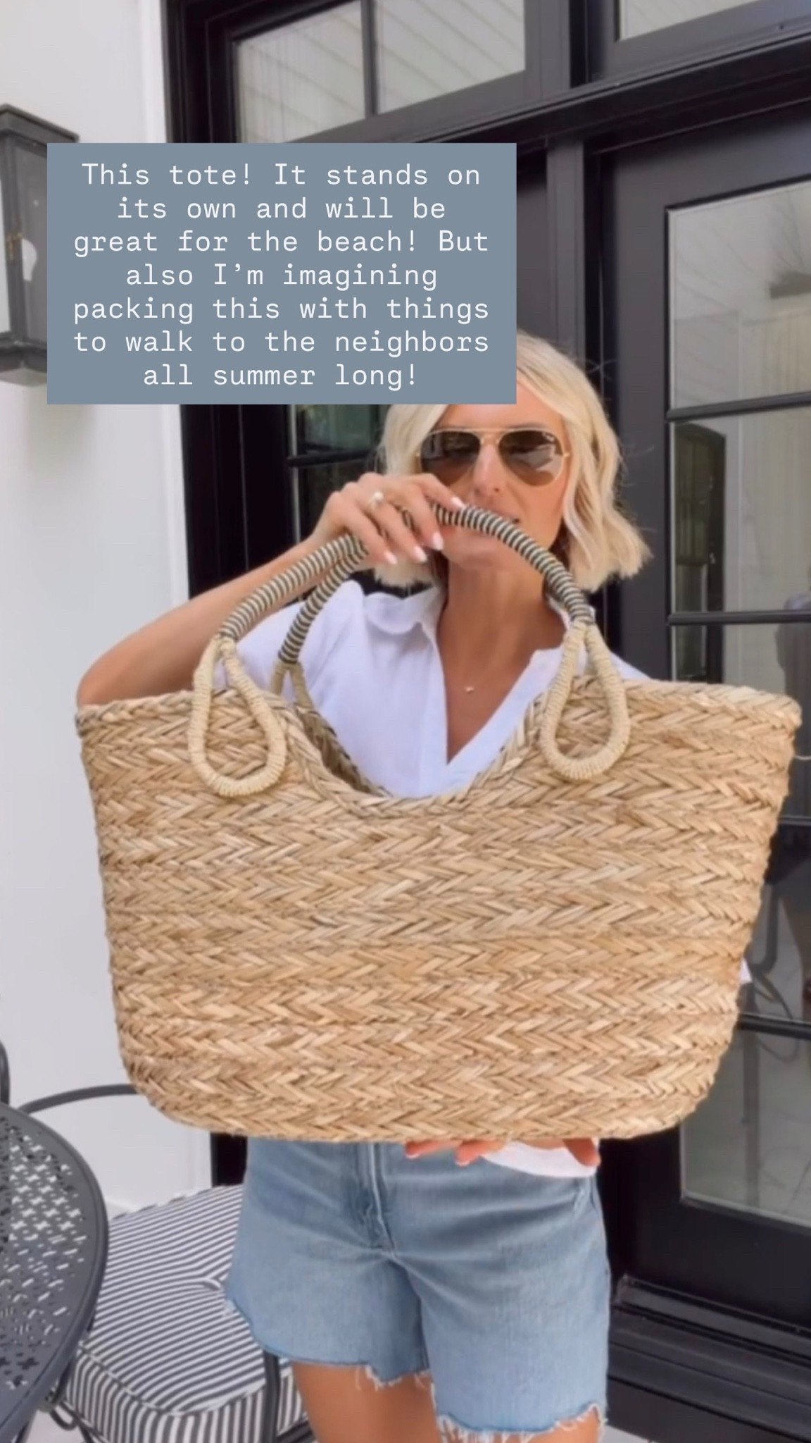 The perfect tote for beach & pool days! It holds so much!

Loverly Grey, Target find, straw tote, straw bag, pool bag, beach bag

#LTKSeasonal