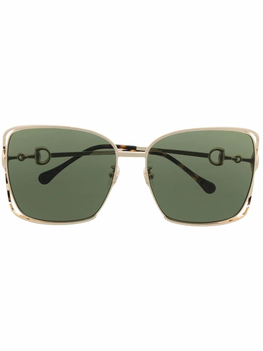 Gucci Eyewear square-frame Sunglasses - Farfetch | Farfetch Global
