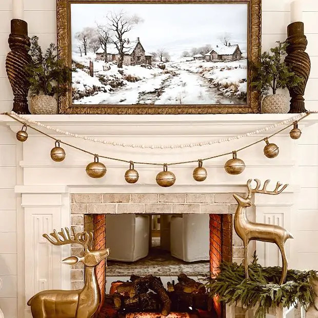 Holiday Accents Sleigh Bell Garland | Antique Farm House