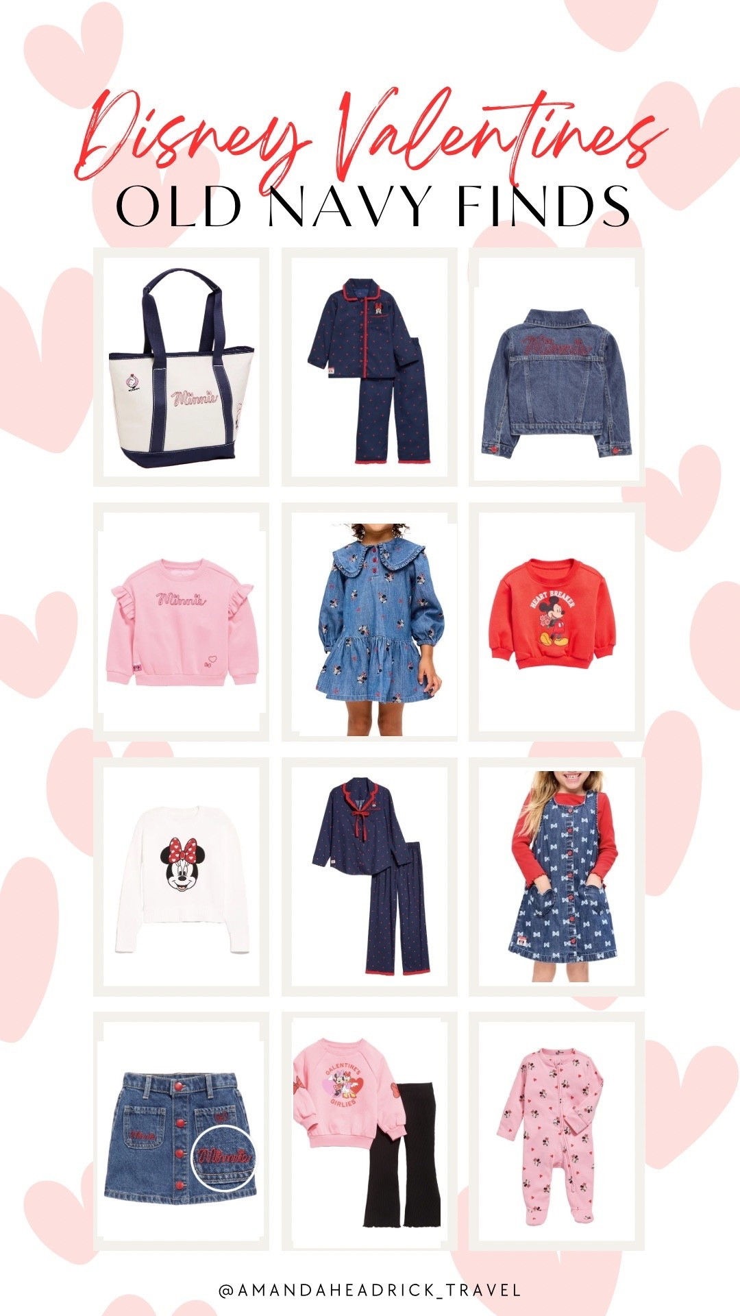 Valentine’s Day but make it Disney 💘🐭
These Old Navy Disney finds are perfect for park days, family photos, or just repping your Disney love year-round.

Comfortable, cute, and budget-friendly (aka a win). #disney #disneyoutfit

#LTKBaby #LTKFindsUnder100 #LTKKids