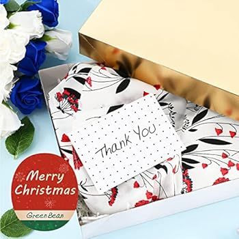 GREEN BEAN Christmas Gift Boxes for clothes 14.5x9.5x2 Inches, Shirt Gift Boxes, Large Gift Boxes... | Amazon (US)